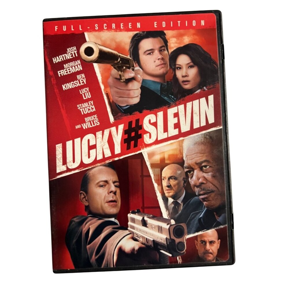 Lucky Number Slevin 2006 DVD Crime Josh Hartnett Morgan Freeman Pre-Owned